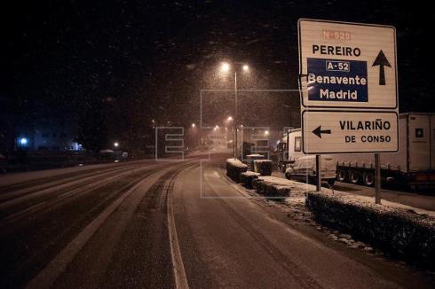 Veintiocho provincias continúan en alerta por viento, olas e intensas nevadas. Navarra en alerta amarilla