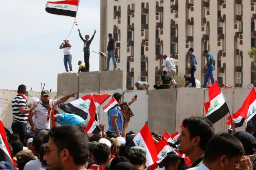 Líderes iraquíes se reúnen de urgencia tras el asalto a la Zona Verde y al Parlamento