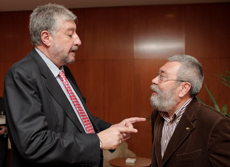 El Gobierno concede a José María Fidalgo y Cándido Méndez las medallas al mérito en el trabajo