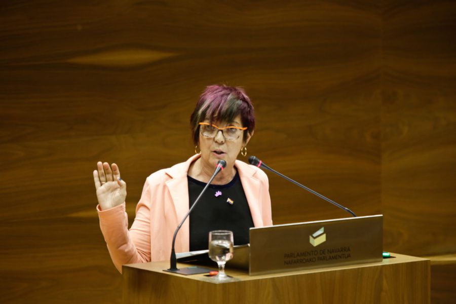 El cuatripartito evita reprobar a Tere Sáez (Podemos) por 