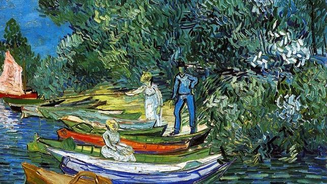 Van Gogh retorna a la ribera del río Oise que representó en sus lienzos