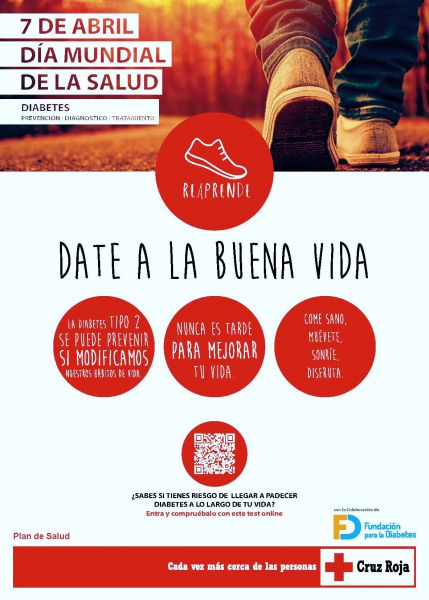 El Día Mundial de la Salud 2016 está centrado en la prevención de la diabetes