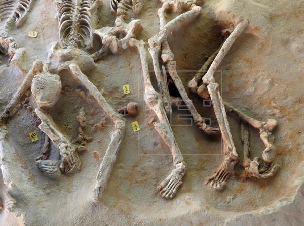 Arqueólogos descubren en Atenas una importante fosa común del siglo VII a.C.