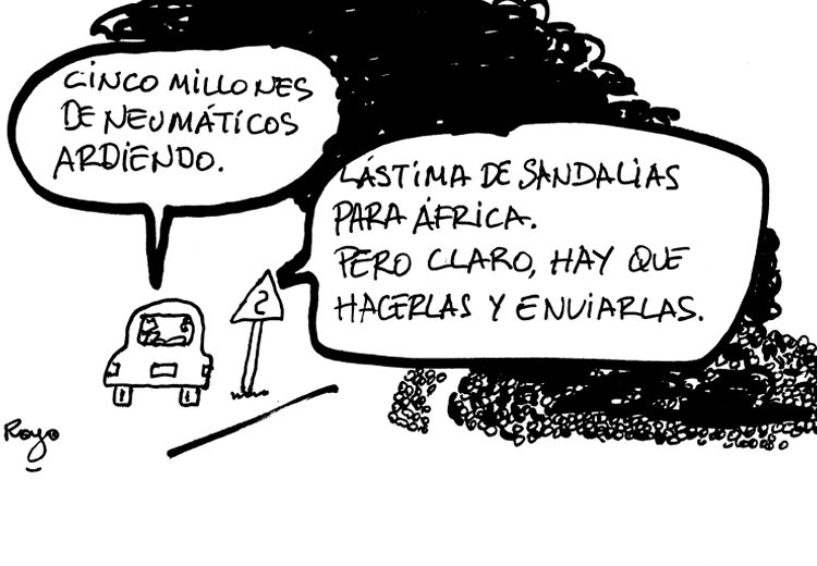 Viñeta de Manolo Royo 15-05-2016