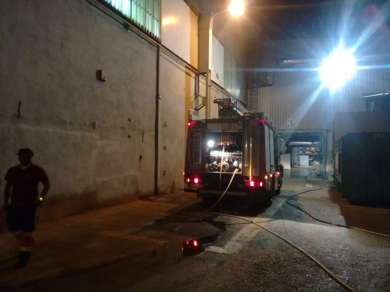 Evacuada la empresa Pelzer del Norte de Tafalla por riesgo de incendio