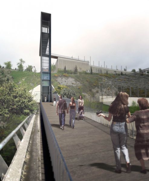 Comienzan las obras de reurbanización en el entorno de los ascensores de Concepción Benítez