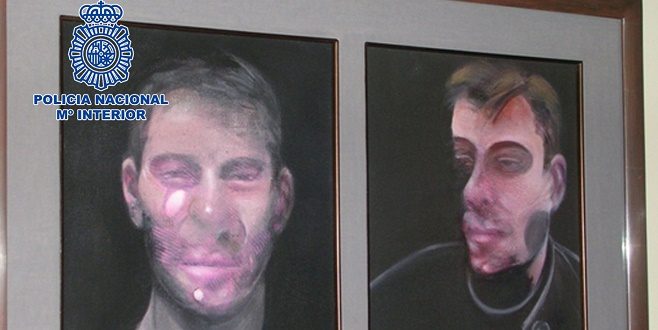Siete detenidos por el robo de cinco cuadros de Francis Bacon, que aún no han sido recuperados