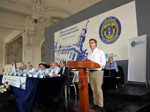 Feijóo en Cuba pide solidaridad con los emigrantes gallegos en países en crisis