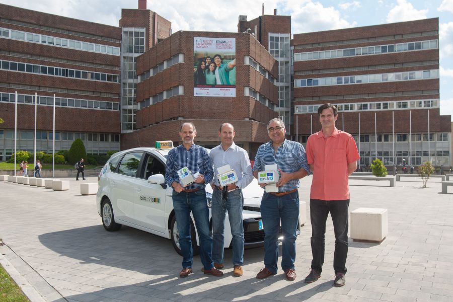 Tres taxis de la Comarca de Pamplona llevarán sensores de LIFE+RESPIRA