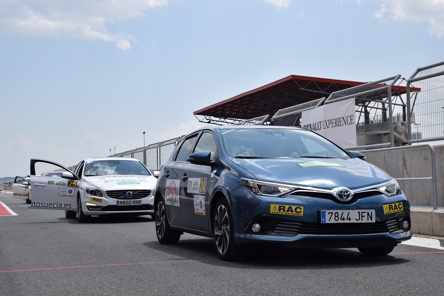 El VIII Eco Rally Vasco Navarro en Los Arcos (Navarra)