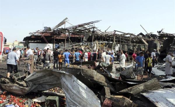 Al menos 28 muertos en un atentado cerca de un mercado popular en Bagdad