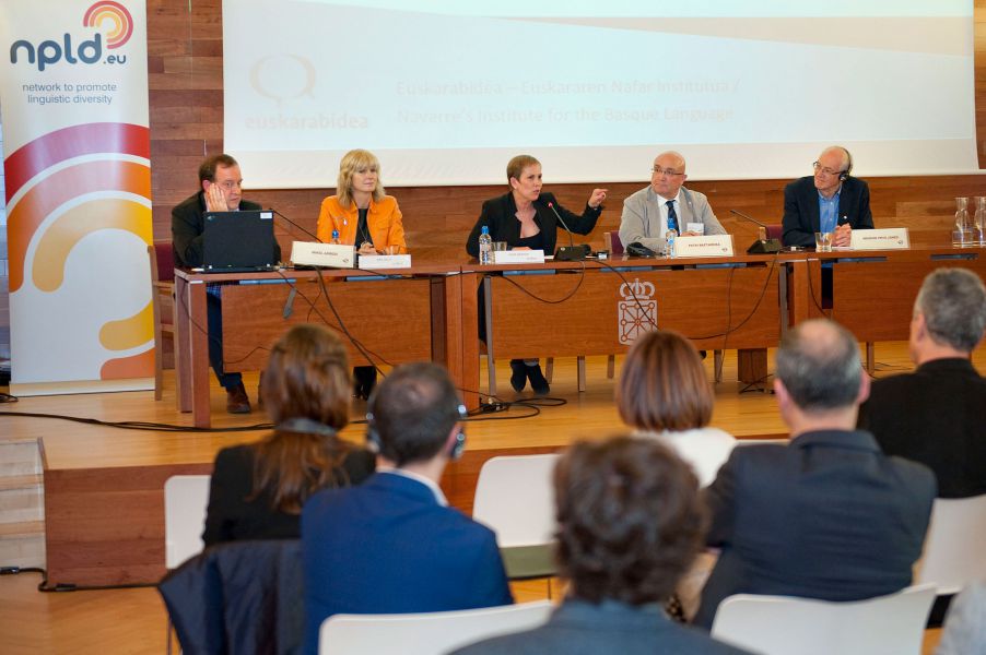 Barkos participa en una jornada de la Red Europea para la Promoción de la Diversidad Lingüística