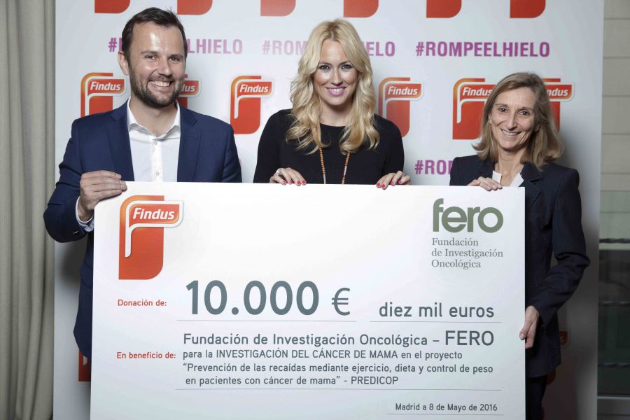Findus colabora con la Fundación FERO en la investigación del cáncer de mama