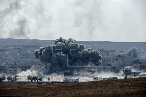 Drones turcos matan una treintena de terroristas yihadistas de EI en Siria
