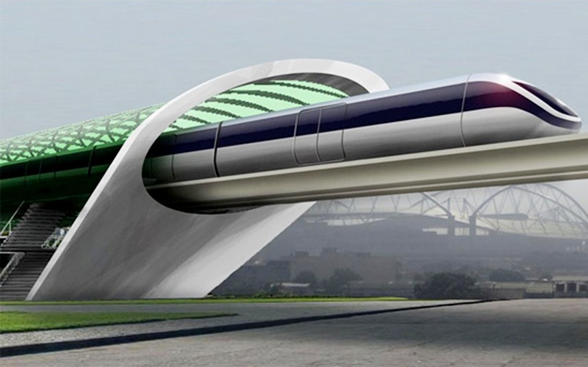 Hyperloop, el tren que circulará a la velocidad del sonido