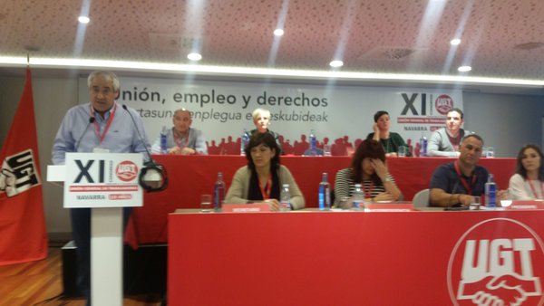 El nuevo líder de UGT Navarra exige derogar la reformar laboral y retomar el diálogo social