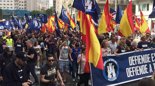 La Policía no ve delito en la manifestación del 21 de mayo en Madrid