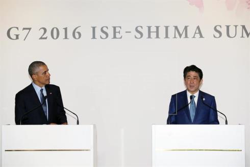 Los líderes del G7 encaran la primera jornada de la cumbre en Ise-Shima (Japón)