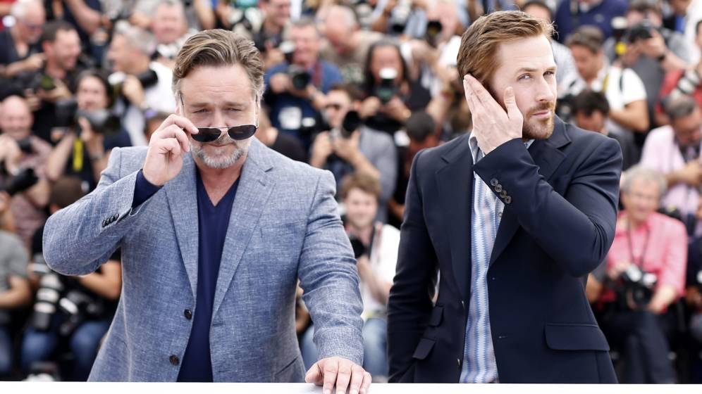 Crowe y Gosling reparten risas y estopa como detectives en 