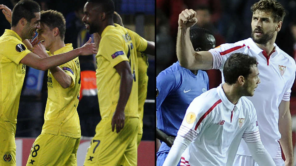 Sevilla y Villarreal, a por una nueva final española