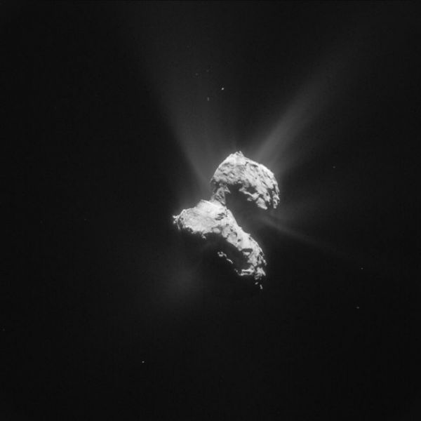 67/P, un cometa con componentes esenciales para la vida