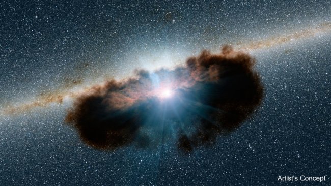 Observan por primera vez el disco alrededor de un agujero negro supermasivo