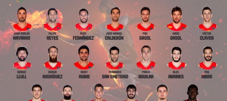 Los hermanos Gasol encabezan la lista de preparación para los Juegos de Río