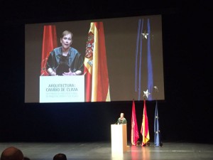 Intervención de la Presidenta de Navarra, Uxue Barkos, en Baluarte I.iriarte Navarrainformacion.es