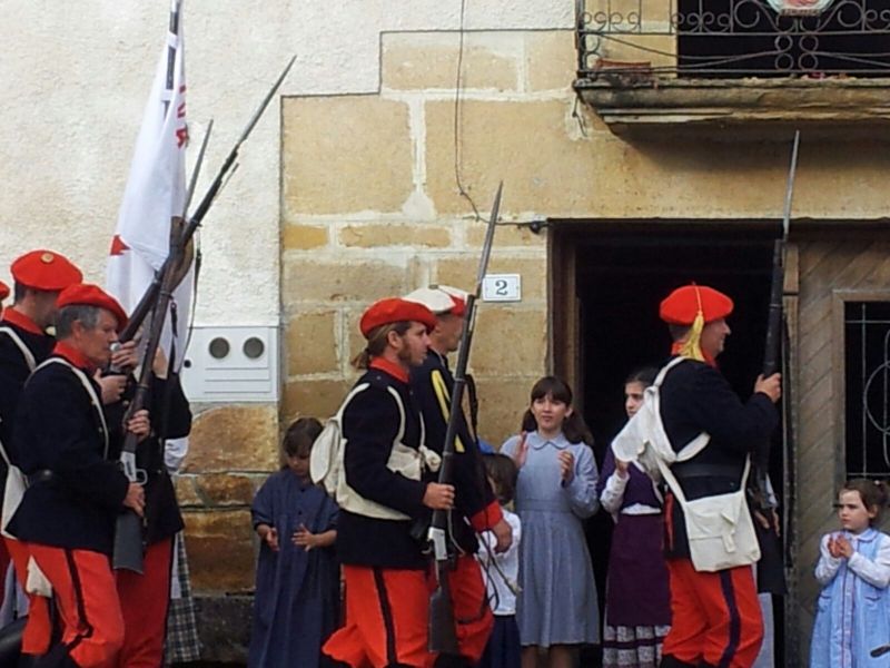 Lácar, valle de Yerri (Navarra), revive la batalla carlista de 1875