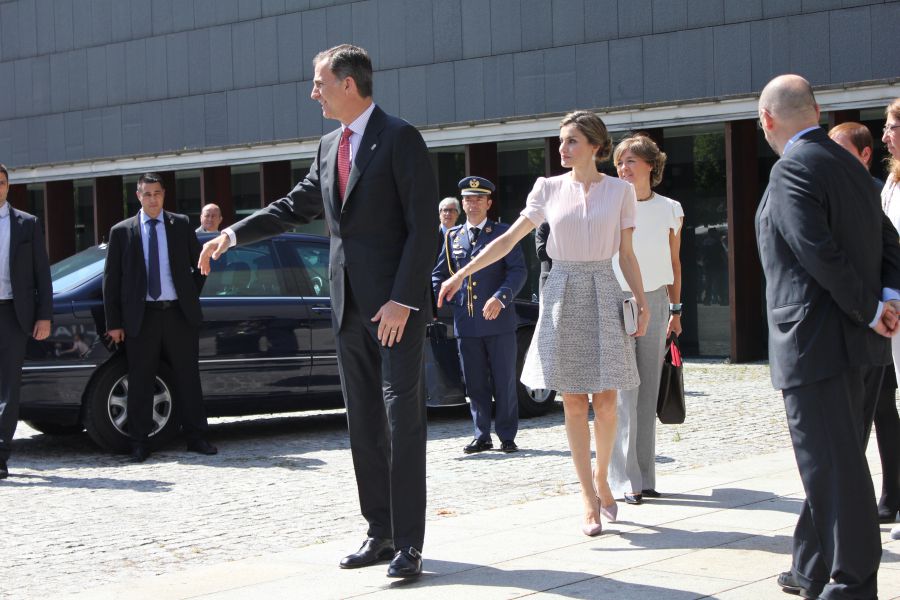 Los Reyes de España asistirán este martes en San Adrián al 25 aniversario del CNTA
