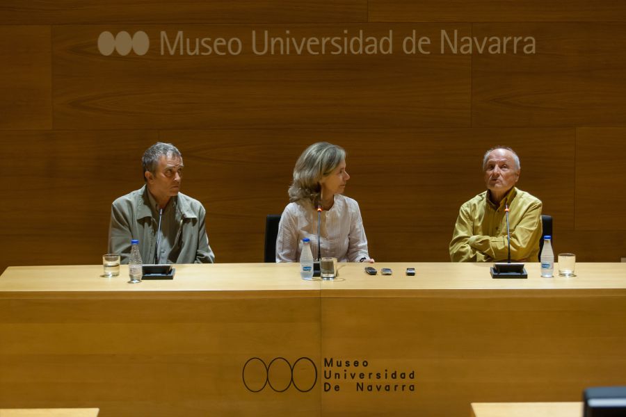 Antonio López clausuró la X edición del Taller Maestros de la Figuración de la Universidad de Navarra junto a Juan José Aquerreta
