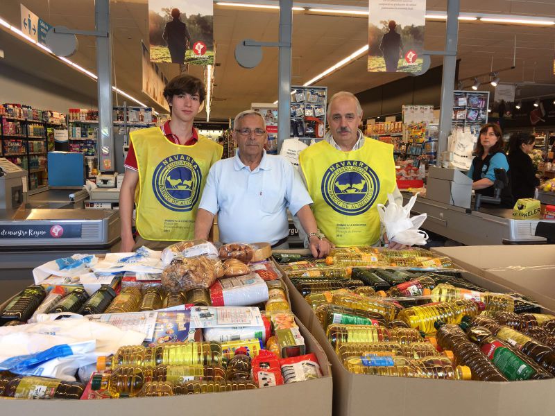 El Banco de Alimentos reparte entre 7.980 familias los kilos de la 'Gran recogida'