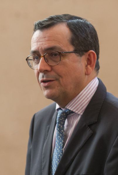 El catedrático de la Universidad de Navarra Gómez Montoro, director del nuevo campus en Madrid
