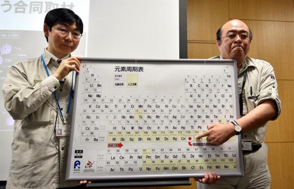 Los científicos nipones que hallaron el elemento 113 proponen llamarlo «nihonio»