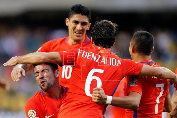 0-2. Chile repite final con un vendaval de juego de once minutos
