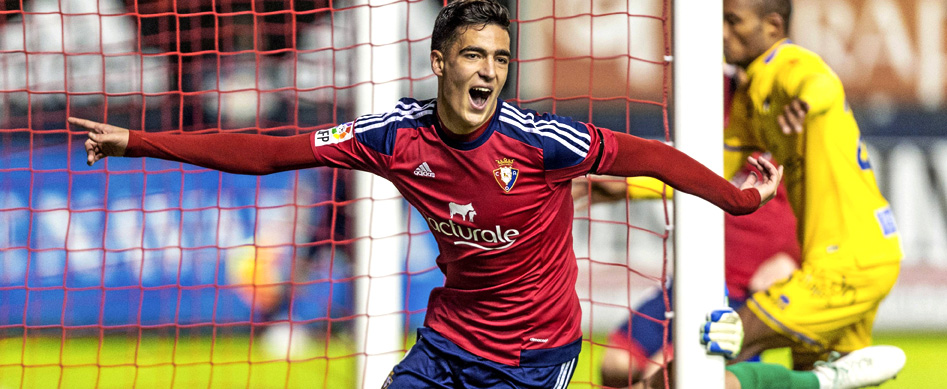 Merino, traspasado al Borussia, se despide de El Sadar agradecido y orgulloso