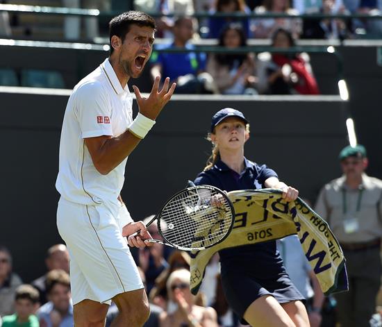 Querrey consuma su victoria ante el campeón Djokovic