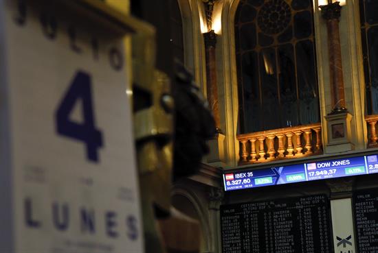 La Bolsa española se da la vuelta tras la apertura y pierde los 8.300 puntos