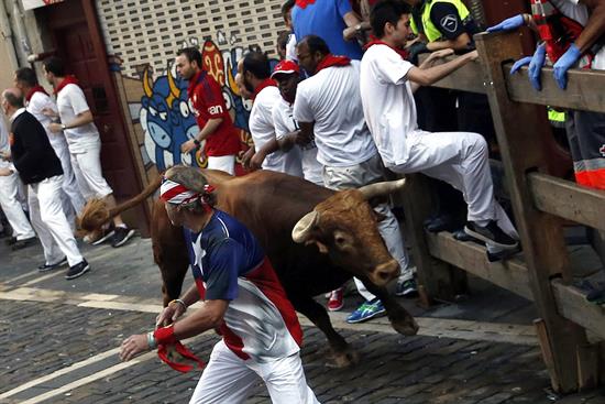 segundo encierro san fermin 2016