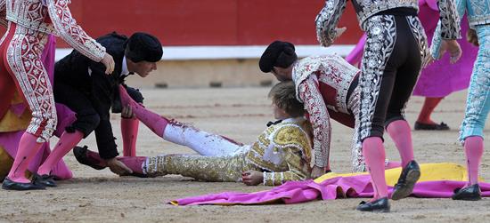 San Fermín 2016: El torero Javier Jiménez sufre fractura de la apófisis de tres vértebras