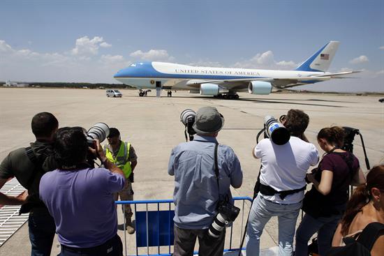 Obama parte de Torrejón a la Base de Rota, última escala de su viaje a España