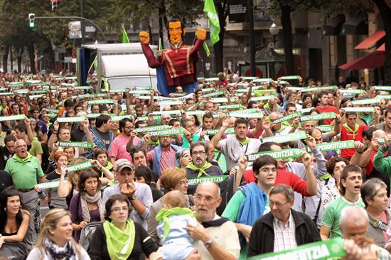 Baja entre los vascos el apoyo a reconocer Euskadi como nación