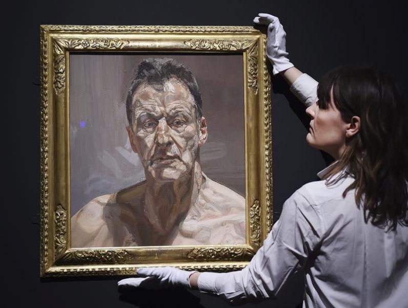 Expertos atribuyen a Lucian Freud una obra cuya autoría él negó en vida