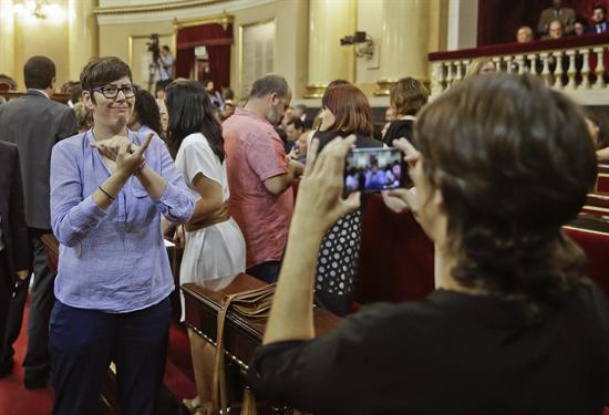 Podemos forma grupo con las confluencias y sin Compromís en el Senado