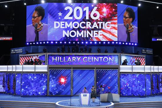 Clinton nominada como candidata oficial demócrata para las elecciones