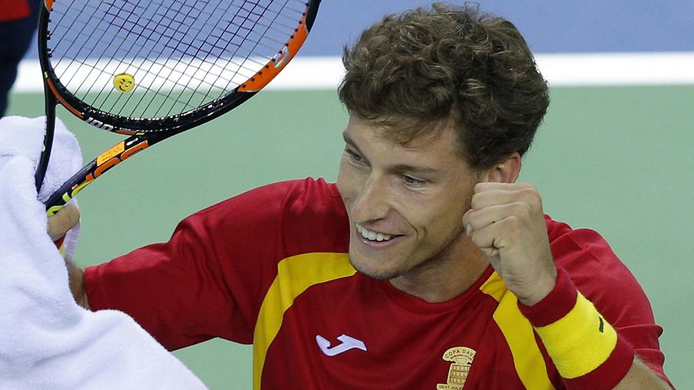 El debutante Carreño logra el cuarto punto para España frente a Rumanía en la Copa Davis