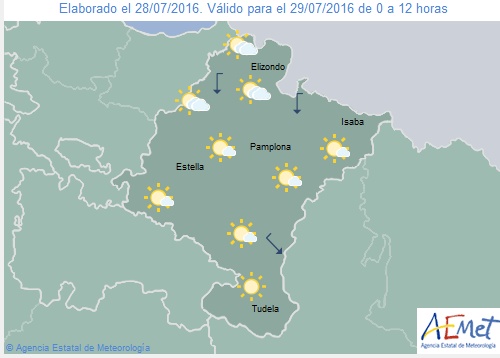 El calor aprieta en Navarra