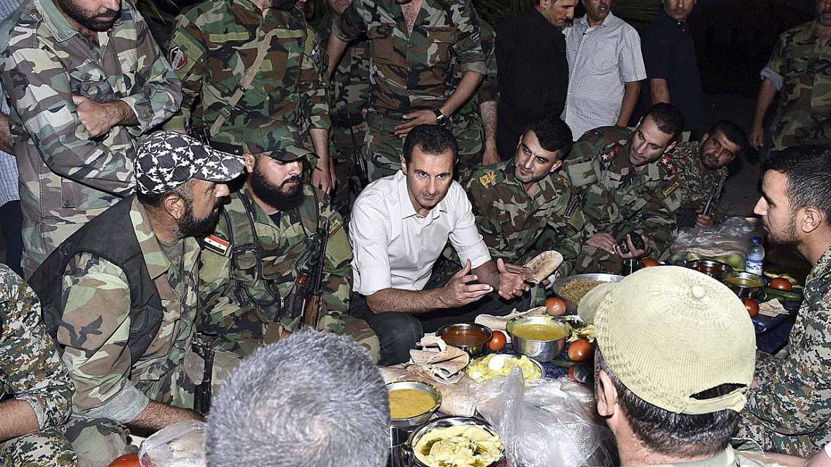 El Ejército sirio anuncia un alto el fuego de 72 horas en todo el país