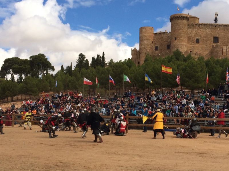 II Torneo Internacional de Combate Medieval en Belmonte (Cuenca)