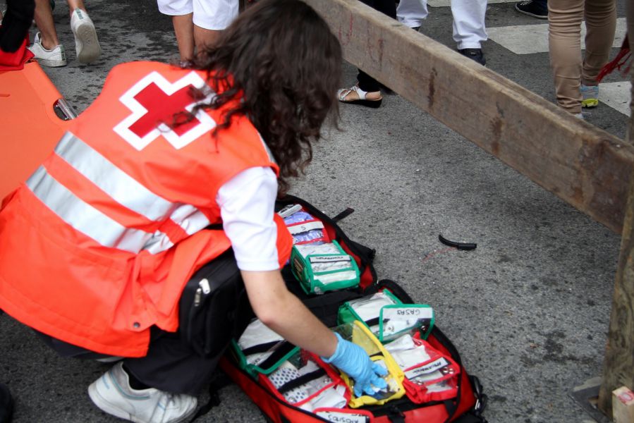 San Fermín 2016: Cruz Roja traslada cinco corredores a urgencias en el sexto encierro